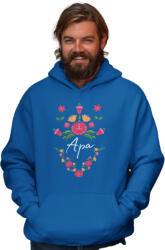  Kalocsai mintás apa - Kapucnis Pulóver (191654)