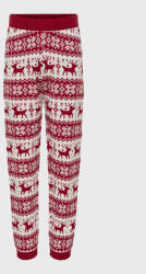 Kids ONLY Pantaloni tricotați Xmas 15273656 Roșu Regular Fit