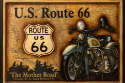 Dimex Vlies Fotótapéta - US Route 66 Wall Art - 375x250 cm (MS-5-2148)
