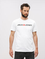JACK & JONES Tricou Jack & Jones | Alb | Bărbați | S - bibloo - 60,00 RON