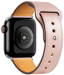 SmartWatcherz Simple Leather Apple Watch Bőr Szíj Pink, 42, 44, 45, 49mm (9615-9628)