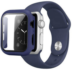 SmartWatcherz Szilikon Apple Watch Szíj és Tok (Azonos Színben) Midnight Blue, S/M, 40mm (9016-41323)