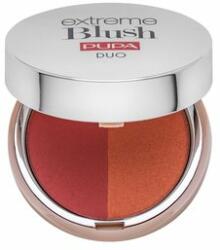 Pupa Extreme Blush DUO 130 Matt Salmon - Radiant Peach fard de obraz sub forma de pudra 4 g