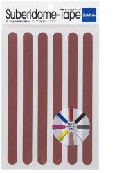 Car Boy Co Ltd Banda adeziva antiderapanta, din granule abrazive, tip fasii, 6 buc, 28cm, 3+1 Gratuit Maro