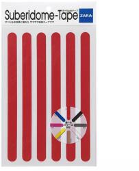 Car Boy Co Ltd Japan Banda adeziva antiderapare, din granule abrazive, tip fasii, 6 buc, 28cm Rosu