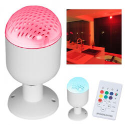 Ibiza Light Bec led e27 rgb 5w cu difuzor incorporat 5w (LED-SOUND) - artledconcept