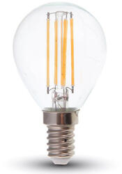 V-TAC Bec filament led p45 e14 6w 130lm watt 2700k alb cald V-tac (SKU-2854)