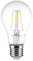 V-TAC Bec E27 A60 Cu Filament Led 6w 4000k Alb Neutru (sku-214303)