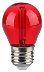 V-TAC Bec Led G45 E27 2w Cu Filament Lumina Rosie (sku-217413) - artledconcept