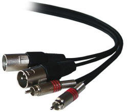 Ibiza Sound Cablu 2rca Tata 2xlr Tata 5m (cm5rx-2)