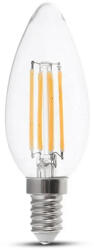 V-TAC Bec E14 cu filament led 4W 3000K V-tac (SKU-214301)