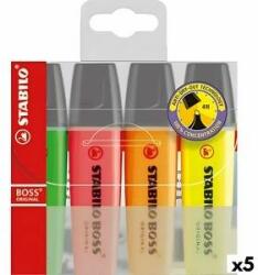 STABILO Set de Markere Fosforescente Stabilo Boss Multicolor (5 Unități) - mallbg - 125,40 RON