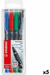 STABILO Set de Carioci Stabilo Oh Pen Multicolor 0, 7 mm (5 Unități)