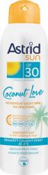 Astrid Sun Coconut Love láthatatlan száraz napvédő spray OF 30, 150 ml