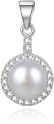 Beneto Pandantiv elegant din argint cu perlă de râu AGH155P