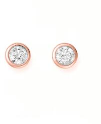 JVD Cercei bronz fini cu zircon SVLE1517XH2RO 0, 6 cm
