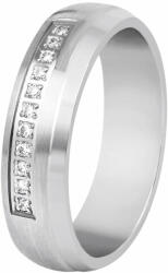 Beneto Inel pentru femei din oțel cu cristale SPD03 54 mm