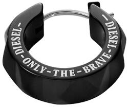 Diesel Cercel single stilat negru DX1273001