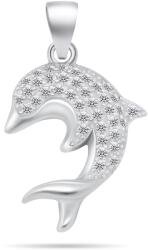 Brilio Silver Pandantiv decent din argint Delfin PT125W