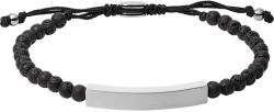 Fossil Brățară la modă cu mărgele din piatră de lavă Casuals Vintage JF03247040