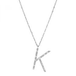 Rosato Colier din argint cu pandantiv K Cubica RZCU11 (lanț, pandantiv)