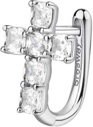 Brosway Cercel single stilat din argint cu zirconi Fancy FIW23