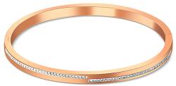 JVD Brățară solidă bronz cu pietre de zircon SSSB0055XI8RO 7 x 5, 9 cm