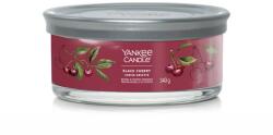 Yankee Candle Lumânare aromatica Signature Visina Neagra medie 340 g