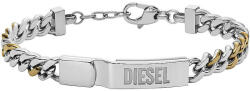 Diesel Brățară bicoloră din oțel pentru bărbați DX1457931