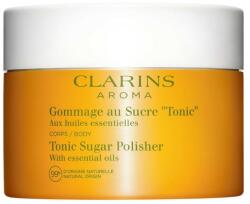 Clarins Peeling corporal cu uleiuri esențiale Tonic Sugar Polisher 250 g