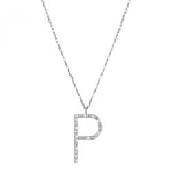 Rosato Colier din argint cu pandantiv P Cubica RZCU16 (lanț, pandantiv)