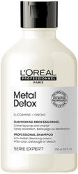 L'Oréal Șampon pentru păr vopsit și deteriorat, pentru strălucirea părului, culoare de lungă durată, șampon cu textură bogată Serie Expert Metal Detox (Professional Shampoo) 500 ml