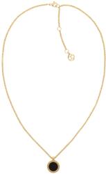 Tommy Hilfiger Colier cu pandantiv modern placat cu aur Iconic Circle 2780656