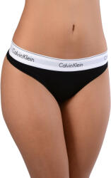 Calvin Klein Chiloți pentru femei Thong F3786E-001 Black L
