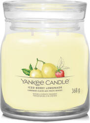 Yankee Candle Lumânare aromatica Signature sticla medie Iced Berry Limonade 368 g