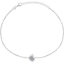 Brilio Silver Brățară elegantă din argint cu zircon BCR23W