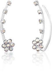 JwL Luxury Pearls Cercei florali cu cristale JL0722