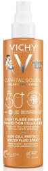 Vichy Spray de protecție solară SPF 50+ Capital Soleil (Kids Cell Protect Water Fluid Spray) 200 ml