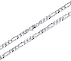 Soliter Brilio Silver Brățară din argint Figaro 22 cm 461 086 00168 04