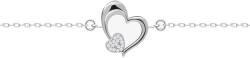 Preciosa RomanticBrățară romantică din argint Tender Heart cu zirconiu cubic 5339 00