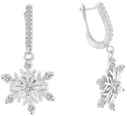 Beneto Gyönyörű téli ezüst fülbevaló AGUC2731