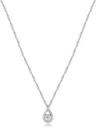 Brosway Gyönyörű acél nyaklánc cirkónium kővel Ribbon BBN29 - vivantis