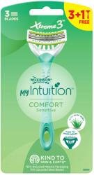 Wilkinson Sword Eldobható borotva nőknek My Intuition Comfort Sensitive 3 + 1 db