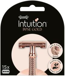 Wilkinson Sword Csere pengék Intuition Double Edge Rose Gold (Blades) 15 db