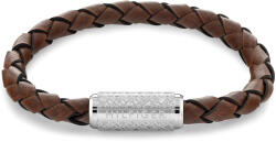 Tommy Hilfiger Stílusos barna bőr karkötő Eplore the braid 2790482