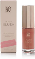 SOSU Cosmetics Folyékony arcpirosító (Liquid Blush) 8 ml Rose