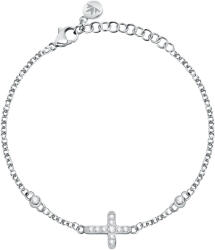Morellato Modern acél karkötő kereszttel Passioni SAUN15