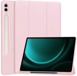 Techsuit Husa pentru Samsung Galaxy Tab S9 FE Plus - Techsuit Flex Trifold - Pink (KF2321687) - vexio