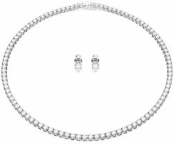 Swarovski Luxus ékszerszett Matrix Tennis 5647730 (nyaklánc, fülbevaló)