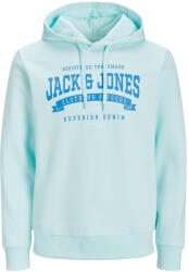 JACK & JONES Férfi pulóver JJELOGO Standard Fit 12233597 Soothing Sea XL